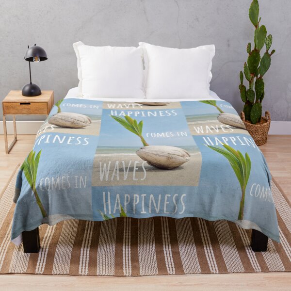 Item preview, Happiness comes in waves. Sea and Coconut photo designed and sold by ratchawoot.