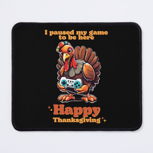 Item preview, Happy Thanksgiving Colorful Cute game player Turkey Bird, 2025 Thanksgiving Day designed and sold by TreetopStudios.