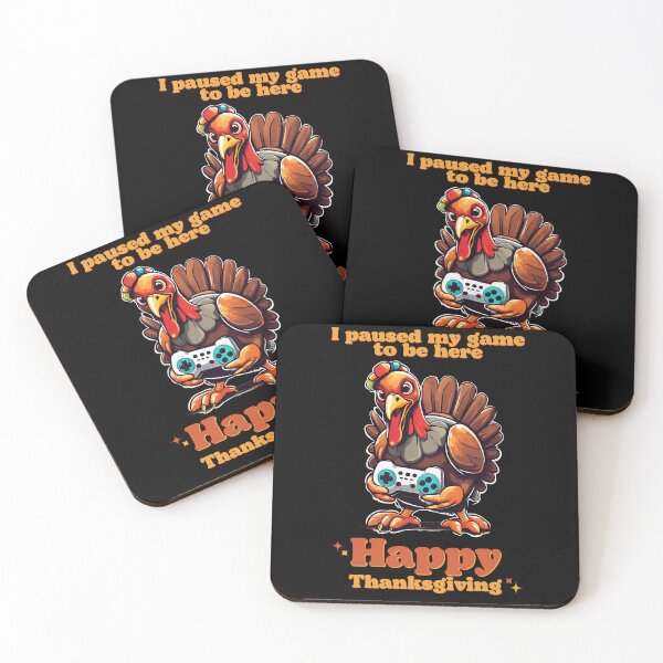 Item preview, Happy Thanksgiving Colorful Cute game player Turkey Bird, 2025 Thanksgiving Day designed and sold by TreetopStudios.