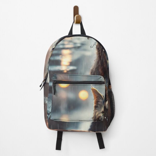 Item preview, Abandoned cat caught in the rain designed and sold by fotofeast.