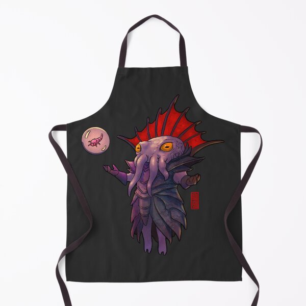 Item preview, mind flayer illithid frog art designed and sold by DingHuArt.
