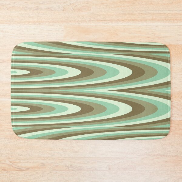 Item preview, Natural Green Waves Pattern designed and sold by TheArtism.