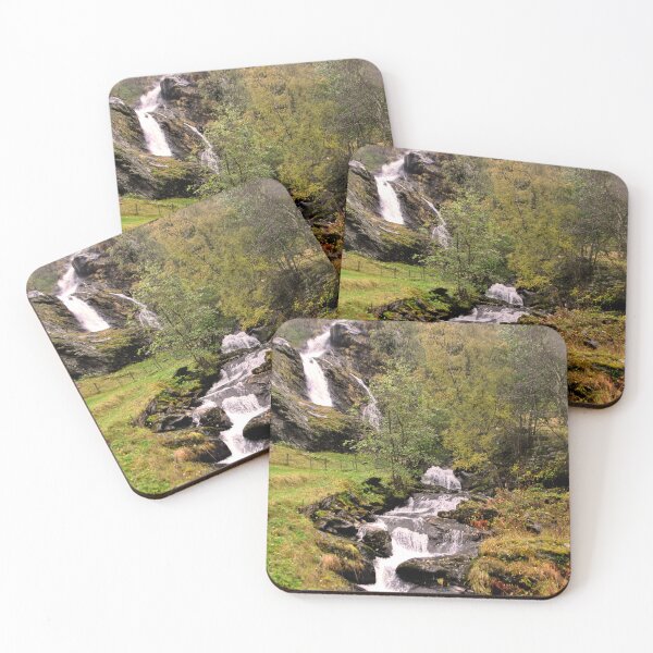 Item preview, Waterfall Flamsdalen Valley Flam Norway Scandinavia designed and sold by AndyEvansPhotos.