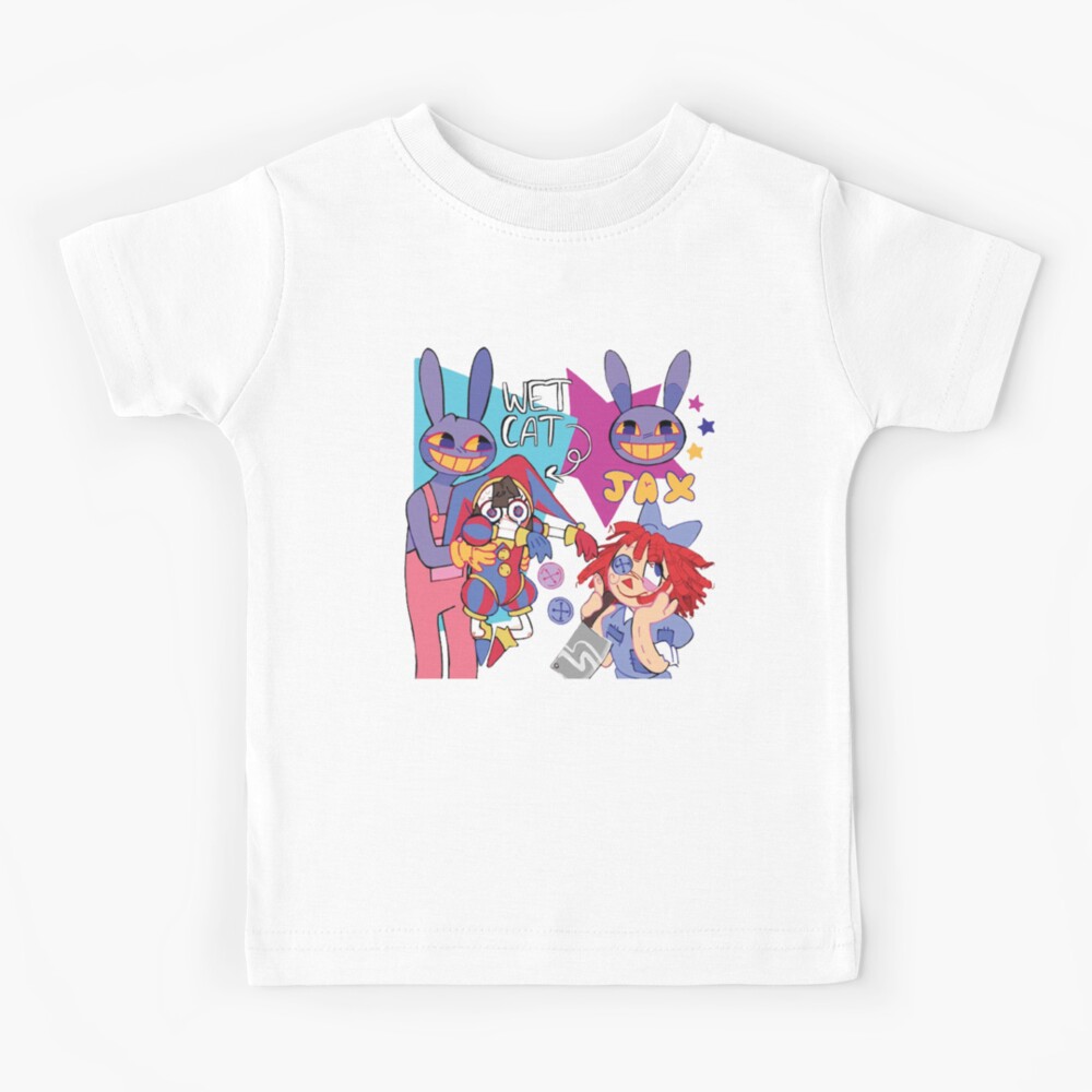 The Amazing Digital Circus Characters Kids T-Shirt for Sale by  Sourmood-ART