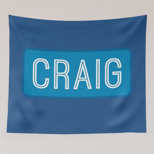 Item preview, Craig Name designed and sold by Jeallan Designs.