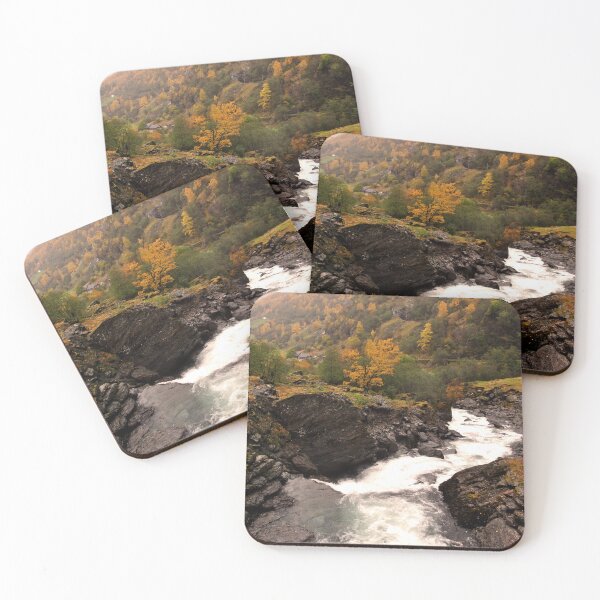 Item preview, Waterfall Flamsdalen Valley Flam Norway Scandinavia designed and sold by AndyEvansPhotos.