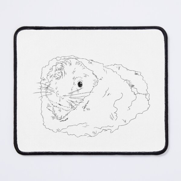 Item preview, Guinea pig art, guinea pig, snuggly guinea pig designed and sold by PipsyPuffinArt.