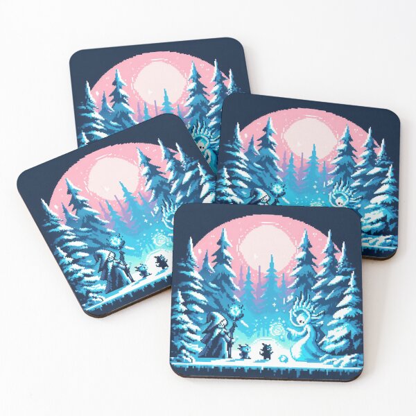 Item preview, A Frost Mage And Companions designed and sold by FoxOfPixels.