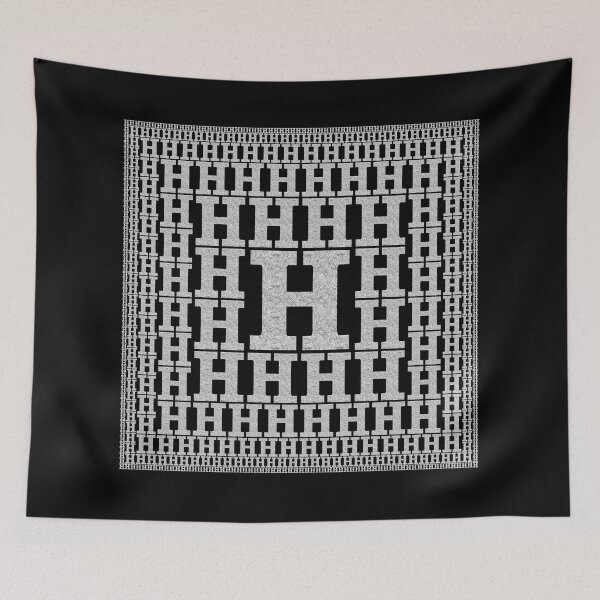 Item preview, Initial with capital letter H in pyramid design designed and sold by leobrix.