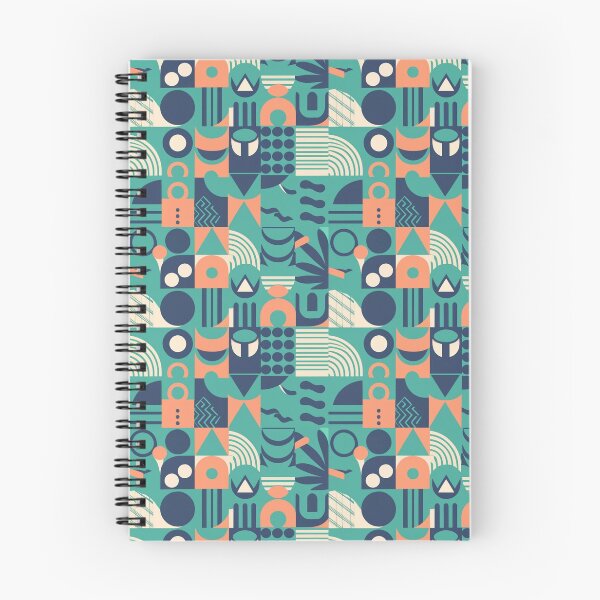 Item preview, Symmetrical and abstract geometric pattern with clean lines designed and sold by SeamlessBlend.