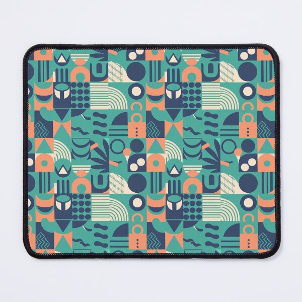 Item preview, Symmetrical and abstract geometric pattern with clean lines designed and sold by SeamlessBlend.