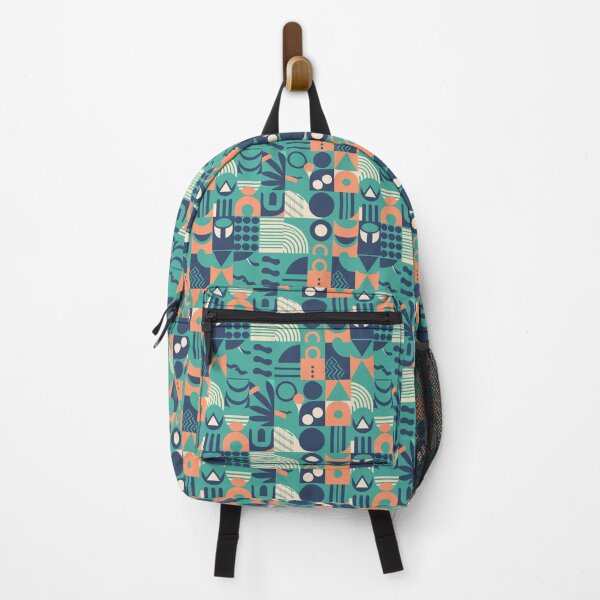 Item preview, Symmetrical and abstract geometric pattern with clean lines designed and sold by SeamlessBlend.