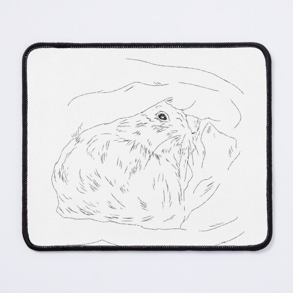 Item preview, Guinea pig cuddles, snuggly piggy, cavee cuddles, guinea pig.  designed and sold by PipsyPuffinArt.