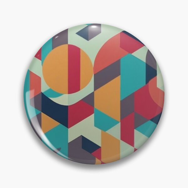 Item preview, Symmetrical and abstract geometric pattern with clean lines designed and sold by SeamlessBlend.