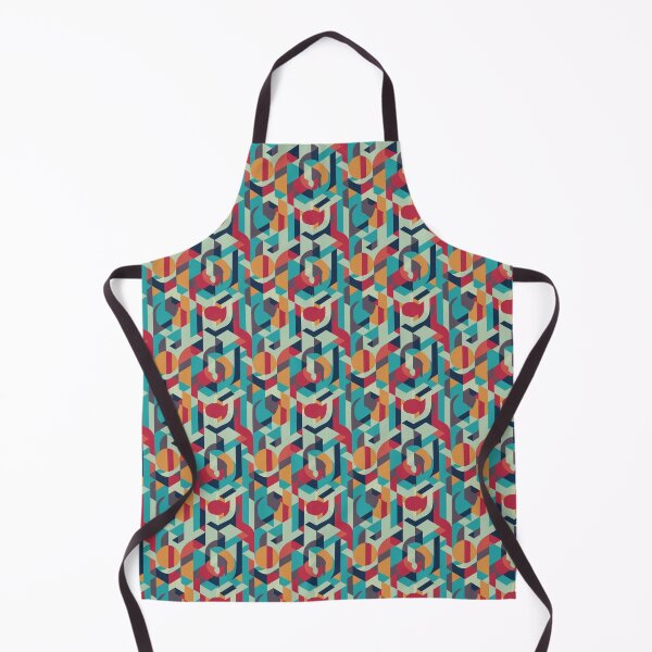 Item preview, Symmetrical and abstract geometric pattern with clean lines designed and sold by SeamlessBlend.