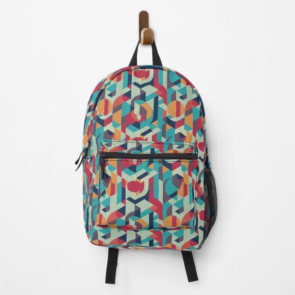Item preview, Symmetrical and abstract geometric pattern with clean lines designed and sold by SeamlessBlend.
