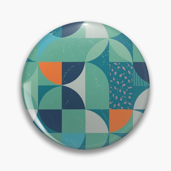 Item preview, Symmetrical and abstract geometric pattern with clean lines designed and sold by SeamlessBlend.