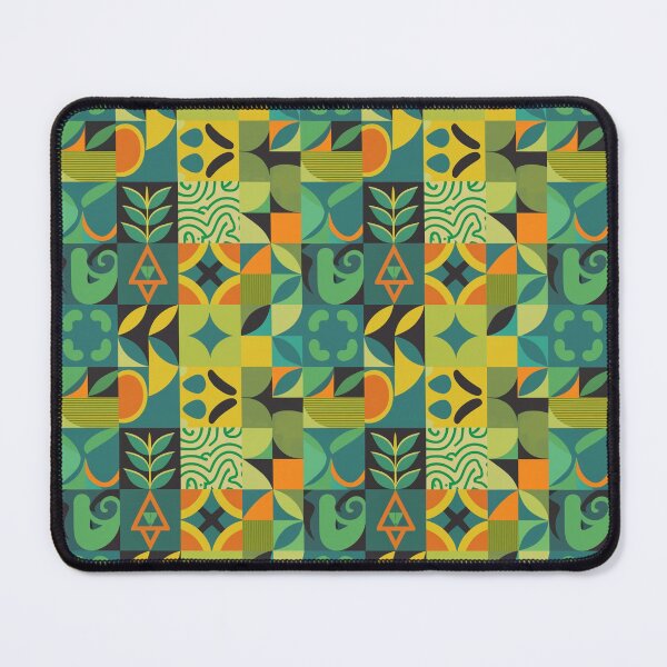 Item preview, Symmetrical and abstract geometric pattern with clean lines designed and sold by SeamlessBlend.