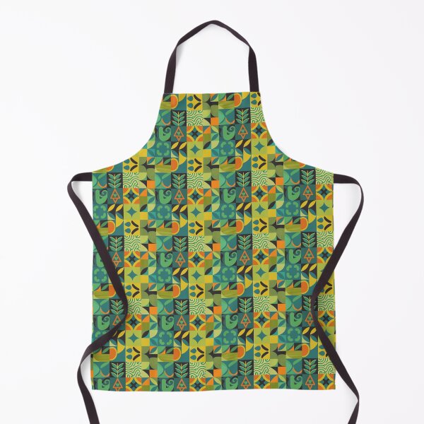 Item preview, Symmetrical and abstract geometric pattern with clean lines designed and sold by SeamlessBlend.