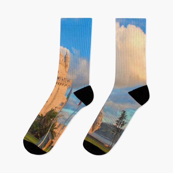 Item preview, Torre de Belém. sunset designed and sold by Tereza Pilar  Art.