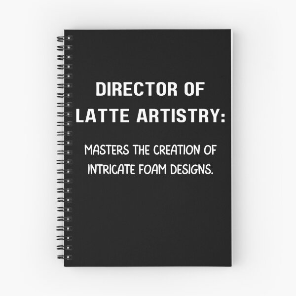 Aperçu de l'œuvre Directeur de Latte Artistry créée et vendue par Lawro007.