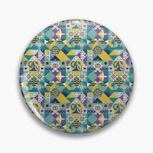 Item preview, Symmetrical and abstract geometric pattern with clean lines designed and sold by SeamlessBlend.
