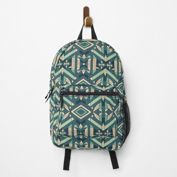 Item preview, Symmetrical and abstract geometric pattern with clean lines designed and sold by SeamlessBlend.