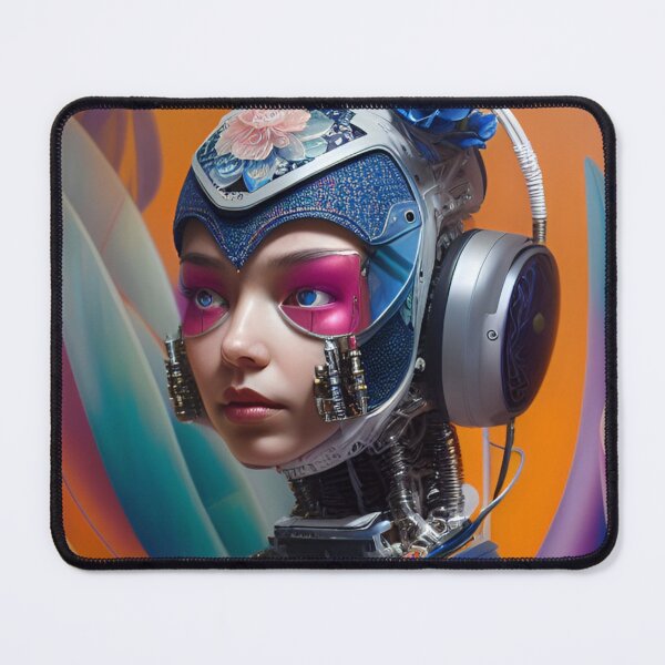 Item preview, Nature.exe #0913 Psychedelic Android Woman designed and sold by GrumpyMrGrouper.