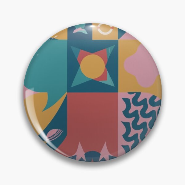 Item preview, Symmetrical and abstract geometric pattern with clean lines designed and sold by SeamlessBlend.