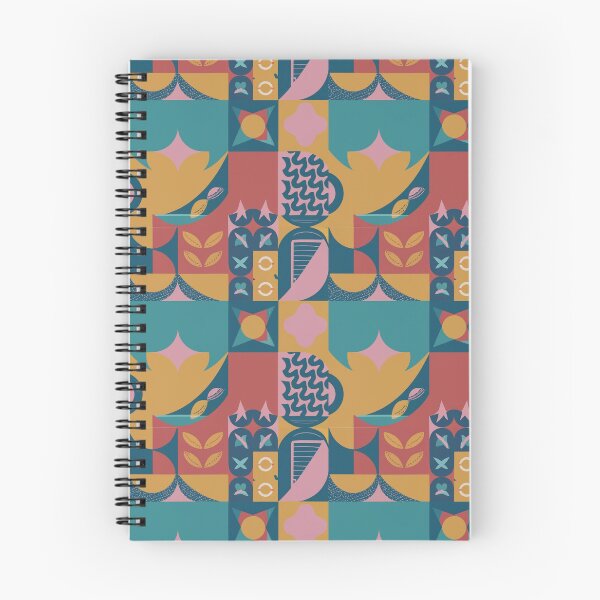 Item preview, Symmetrical and abstract geometric pattern with clean lines designed and sold by SeamlessBlend.