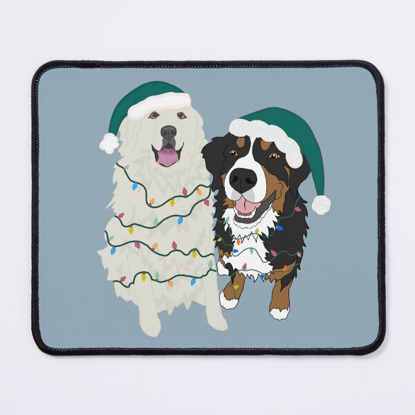 Item preview, Christmas Great Pyrenees Bernese Mtn Dog designed and sold by KantstandyaC.