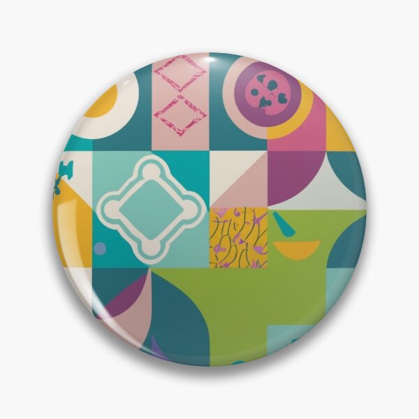 Item preview, Symmetrical and abstract geometric pattern with clean lines designed and sold by SeamlessBlend.