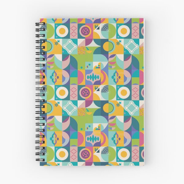 Item preview, Symmetrical and abstract geometric pattern with clean lines designed and sold by SeamlessBlend.