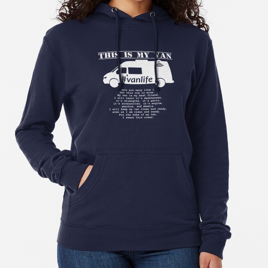 Vanlife Creed - Transit G3 Lightweight Hoodie