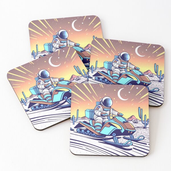 Item preview, Astronaut riding through the desert designed and sold by Tedos7.