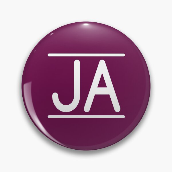 Item preview, JA Initials Monogram designed and sold by Jeallan Designs.