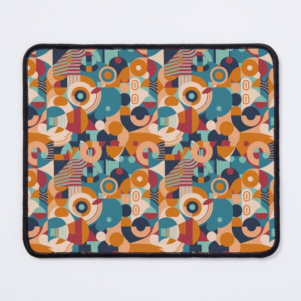 Item preview, Symmetrical and abstract geometric pattern with clean lines designed and sold by SeamlessBlend.