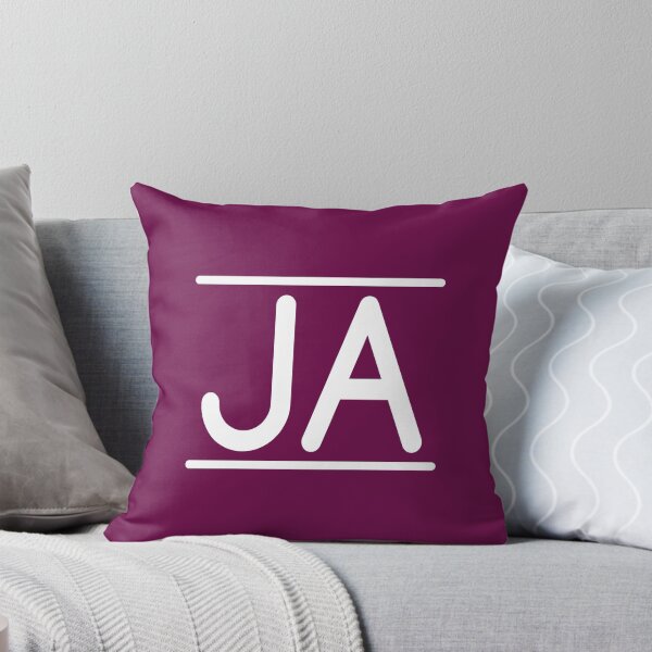Item preview, JA Initials Monogram designed and sold by Jeallan Designs.