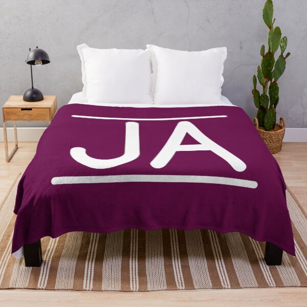 Item preview, JA Initials Monogram designed and sold by Jeallan Designs.