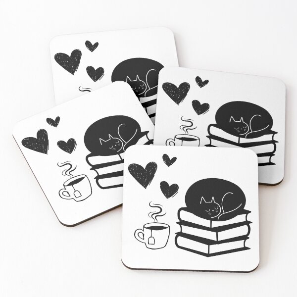 Item preview, Cat And Books designed and sold by Theia-Creations.