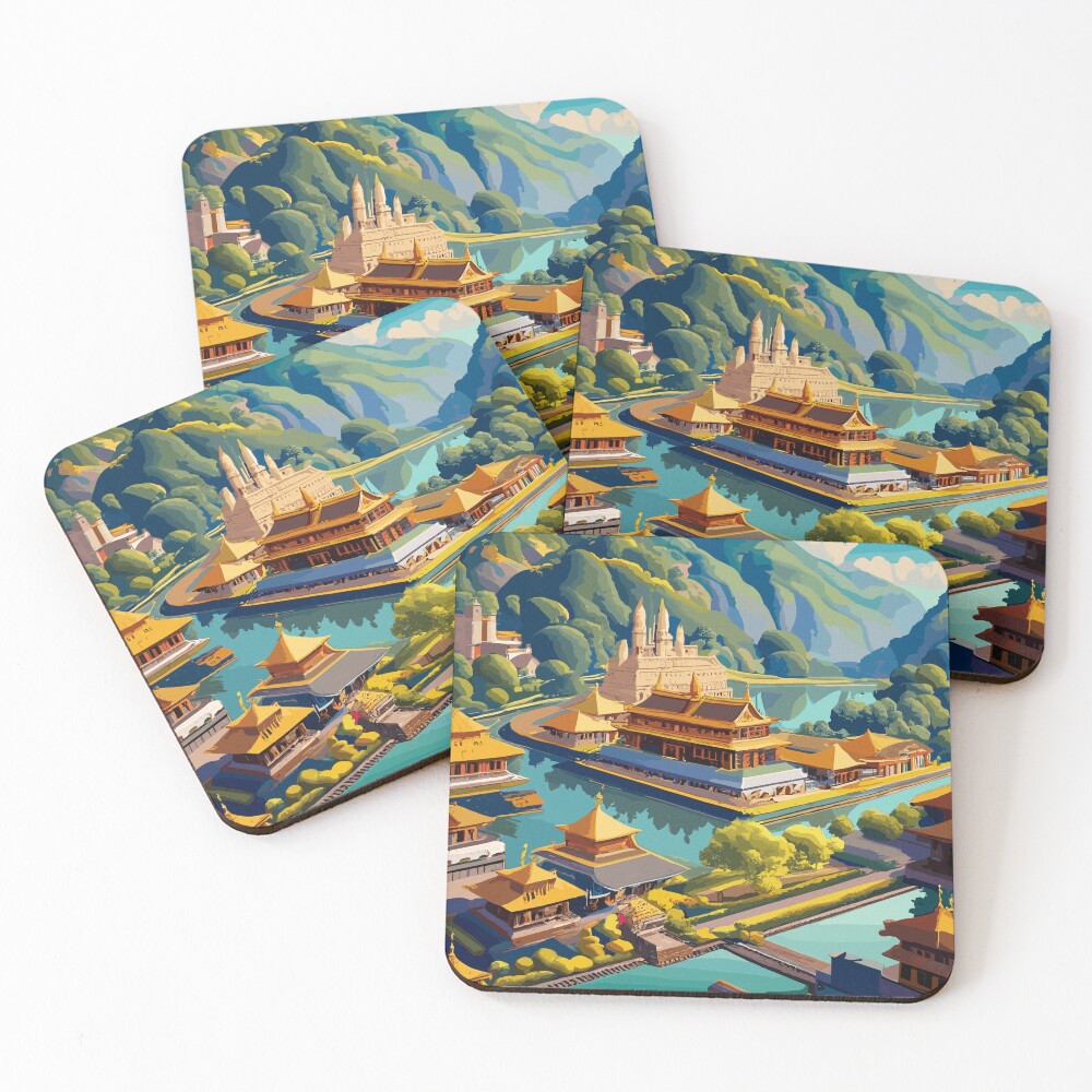 Item preview, Coasters (Set of 4) designed and sold by Ruthrasankar.