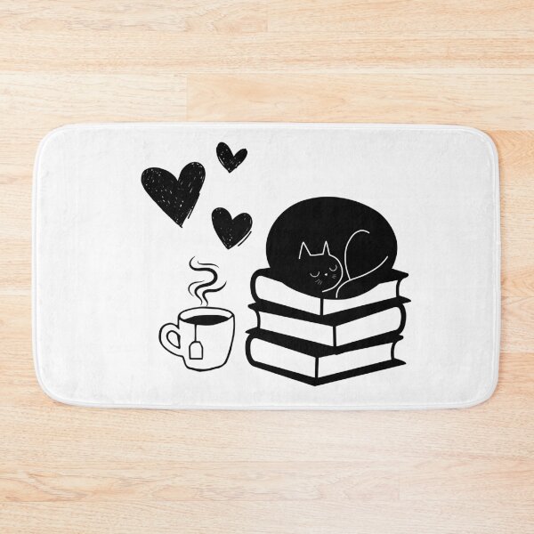 Item preview, Cat And Books designed and sold by Theia-Creations.