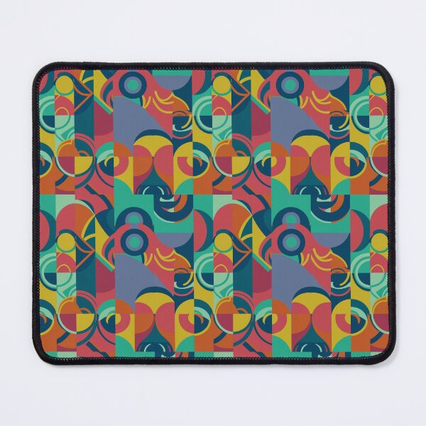 Item preview, Symmetrical and abstract geometric pattern with clean lines designed and sold by SeamlessBlend.