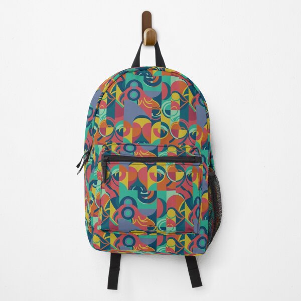 Item preview, Symmetrical and abstract geometric pattern with clean lines designed and sold by SeamlessBlend.