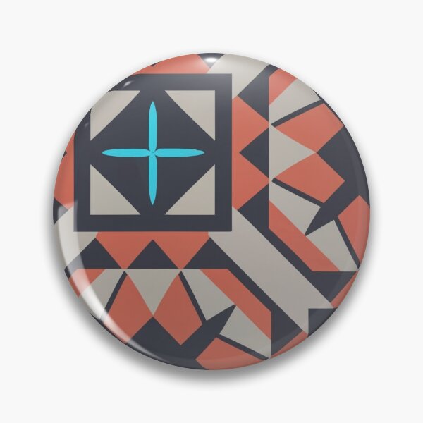 Item preview, Symmetrical and abstract geometric pattern with clean lines designed and sold by SeamlessBlend.
