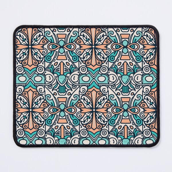 Item preview, Symmetrical and abstract geometric pattern with clean lines designed and sold by SeamlessBlend.