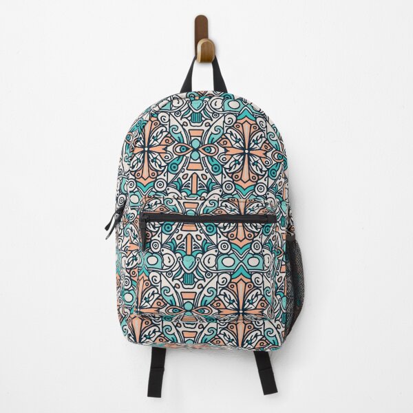 Item preview, Symmetrical and abstract geometric pattern with clean lines designed and sold by SeamlessBlend.