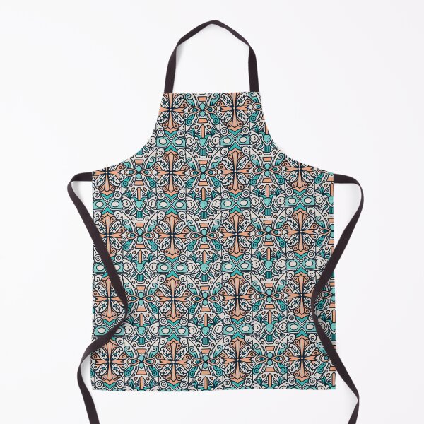 Item preview, Symmetrical and abstract geometric pattern with clean lines designed and sold by SeamlessBlend.