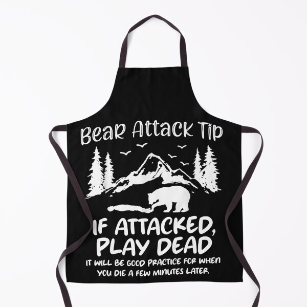 Item preview, Bear Attack Tip Funny Saying Camping Hiking Outdoor designed and sold by Pitchou07.