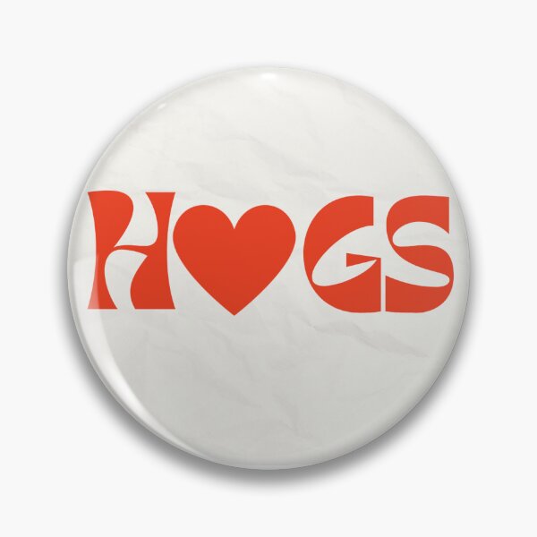 Item preview, university of arkansas razorbacks gameday pin designed and sold by Veronica Powers.